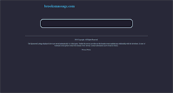 Desktop Screenshot of brooksmassage.com